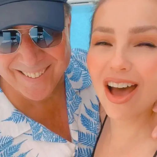 la historia de amor entre Thalía y Tommy Mottola h