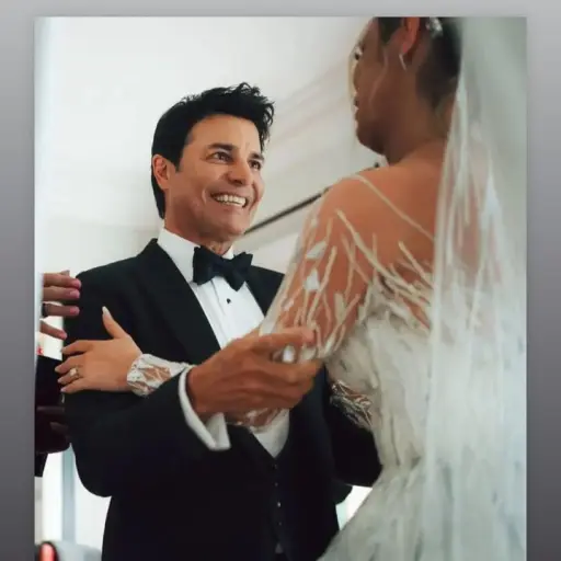 Chayanne participó en la boda de Lele Pons.