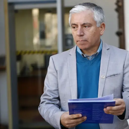 Carlos Díaz, presidente del Colegio de Profesores