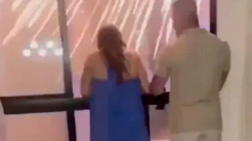 Bianca Miranda fue víctima de los fuegos artificia