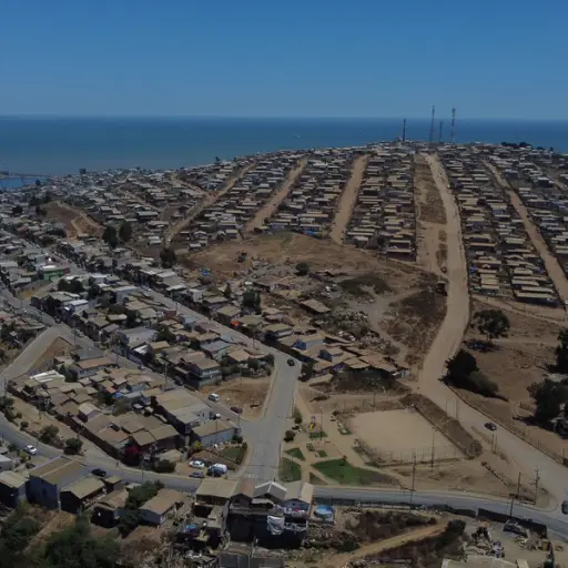 Toma de San Antonio, la mas grande de Chile ,Aton
