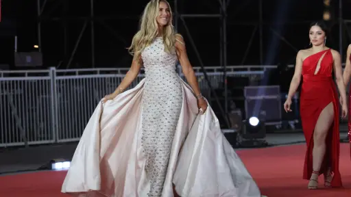 Angélica Castro, gala del Festival de Viña del Mar ,Aton